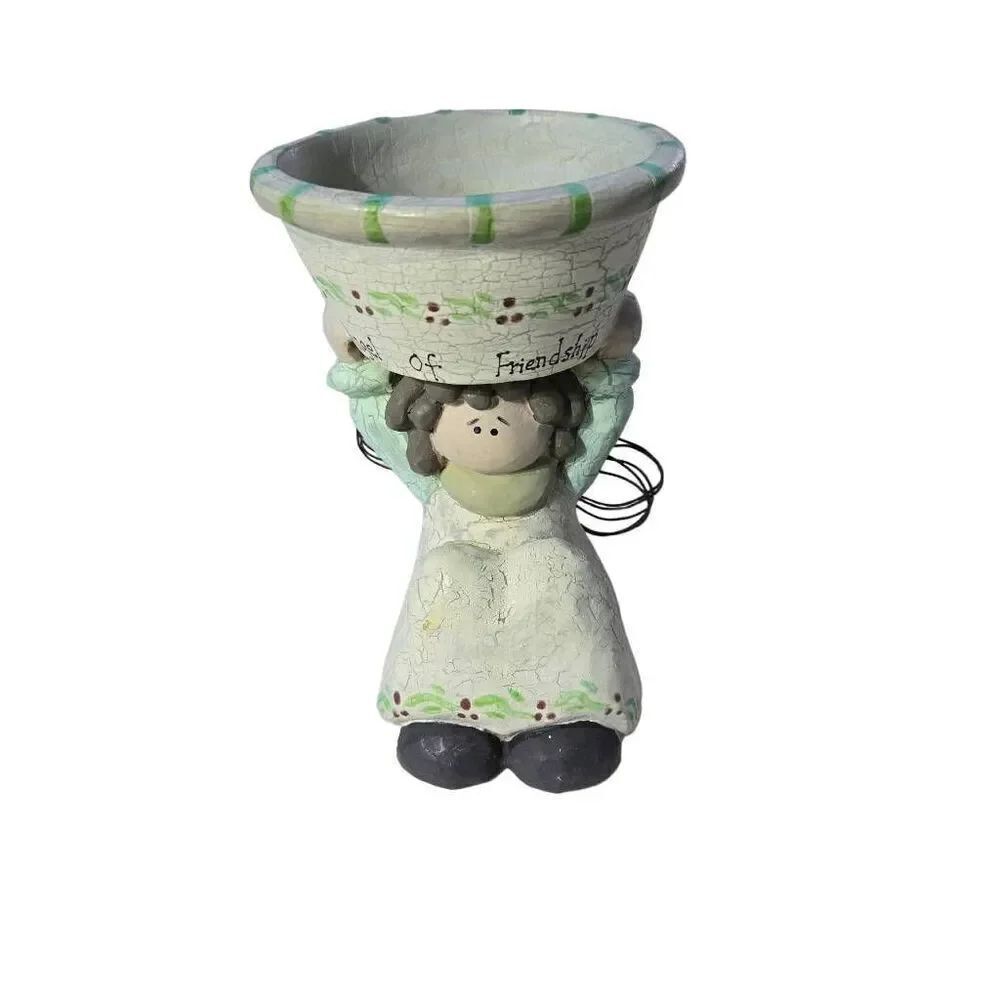 RARE ~ Crazy Mountain "Angel of Friendship" Resin Figurine Collectible